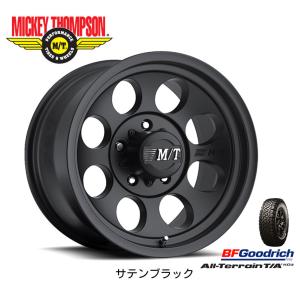 MICKEY THOMPSON CLASSIC III ミッキートンプソン クラシック スリー 9.0J-17 -12 5H127 サテンブラック & BFGoodrich All-Terrain T/A KO2 285/70R17｜bigrun-ichige-store