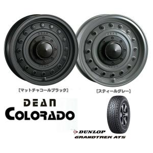 CRIMSON DEAN COLORADO クリムソン ディーン コロラド 7.0J-16 +37 10H108/114.3 選べるホイールカラー & ダンロップ グラントレック AT5 215/65R16｜bigrun-ichige-store