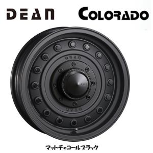 CRIMSON DEAN COLORADO クリムソン ディーン コロラド ランクル76ナロー ランクル79 6.5J-16 +25 5H150 マットチャコールブラック ４本セット 送料無料｜bigrun-ichige-store