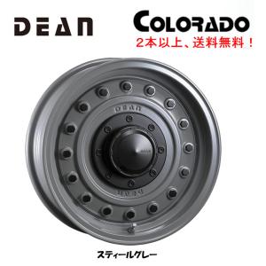 CRIMSON DEAN COLORADO クリムソン ディーン コロラド ジムニー 5.5J-16 +20 5H139.7 スティールグレー １本価格 ２本以上ご注文にて送料無料｜bigrun-ichige-store