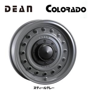 CRIMSON DEAN COLORADO クリムソン ディーン コロラド ジムニー 5.5J-16 +20 5H139.7 スティールグレー ４本セット 送料無料｜bigrun-ichige-store