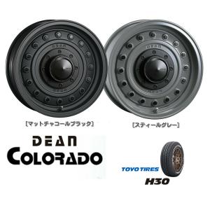 CRIMSON DEAN COLORADO クリムソン コロラド 200系 ハイエース 6.5J-16 +38 6H139.7 選べるホイールカラー & トーヨー H30 215/65R16C｜bigrun-ichige-store