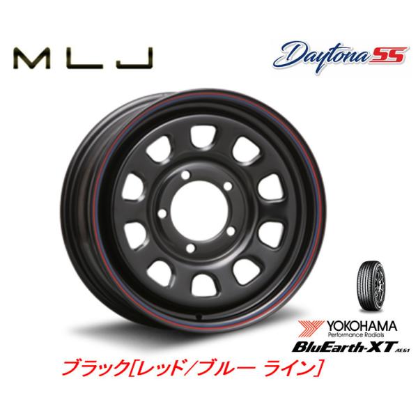 MLJ DAYTONA SS エスエス ジムニー 5.5J-16 +20 5H139.7 ブラック ...