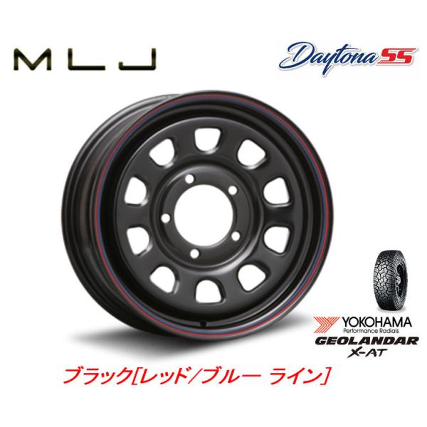 MLJ DAYTONA SS エスエス ジムニー シエラ 6.0J-16 ±0 5H139.7 ブラ...