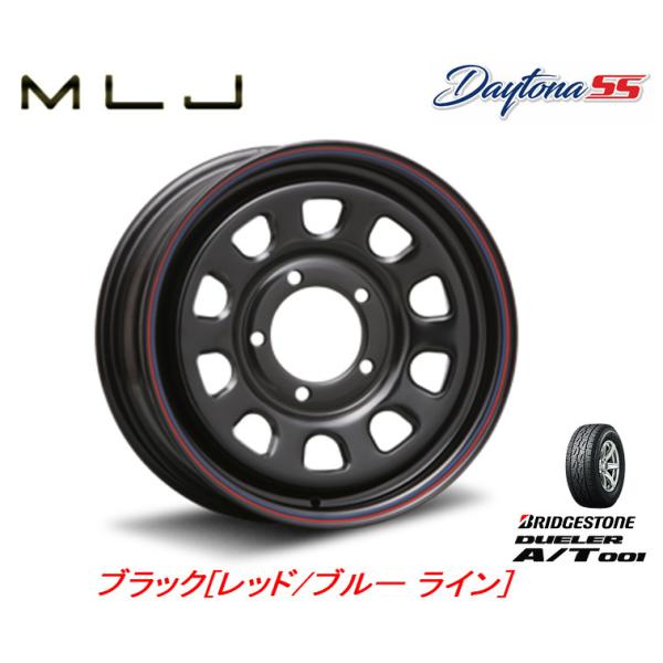 MLJ DAYTONA SS デイトナ エスエス ジムニー シエラ 6.0J-15 ±0 5H139...