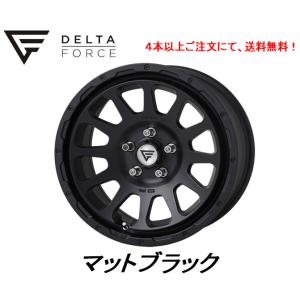 DELTA FORCE（デルタフォース） オーバル 17x8.0J 5H 127 +40 マット
