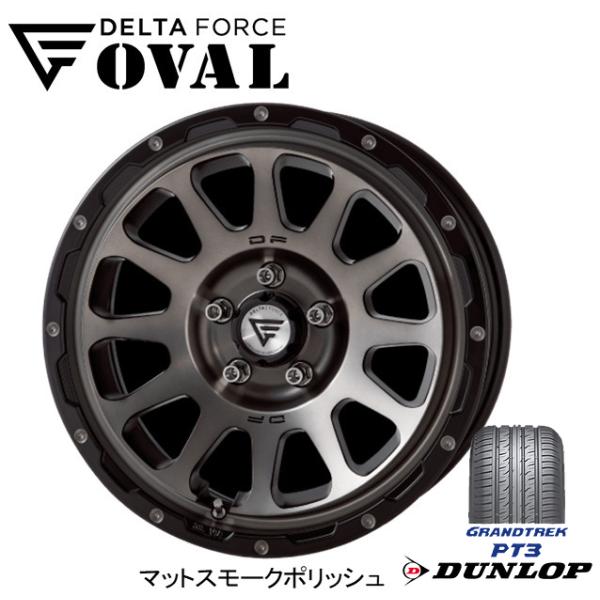 DELTA FORCE OVAL デルタフォース オーバル 50系 RAV4 7.0J-17 +32...