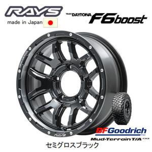 TEAM DAYTONA RAYS F6 Boost for JIMNY SIERRA ジムニーシエラ 6.0J-16
