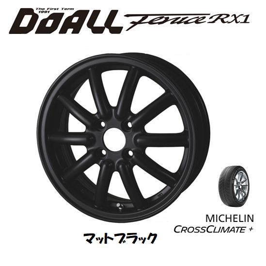 ミシュラン クロスクライメート プラス 165/65R14 83T XL &amp; DOALL Fenic...