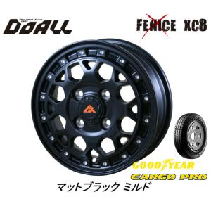 DOALL Fenice X フェニーチェ クロス XC8 軽トラック 軽バン 4.0J-12 +4...