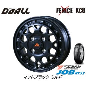 DOALL Fenice X フェニーチェ クロス XC8 軽トラック 軽バン 4.0J-12 +4...