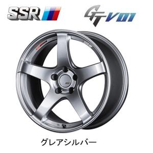 SSR GTV01 エスエスアール ジーティーブイゼロワン 8.0J&9.0J-18 5H114.3 グレアシルバー お得な４本SET 送料無料｜bigrun-ichige-store