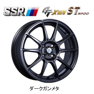 SSR GTX01 ST spec エスエスアール gtx01 エスティ スペック 軽自動車 5.0J-16 +48 4H100 ダークガンメタル お得な４本SET 送料無料｜bigrun-ichige-store