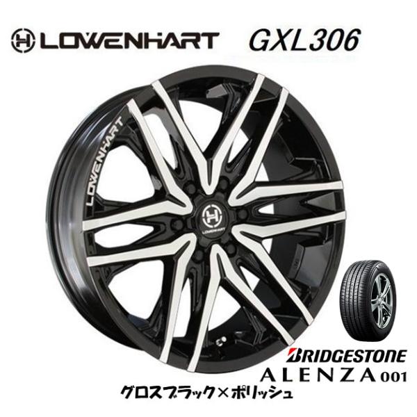 LOWENHART レーベンハート GXL306 8.5J-20 +20/+10 6H139.7 グ...