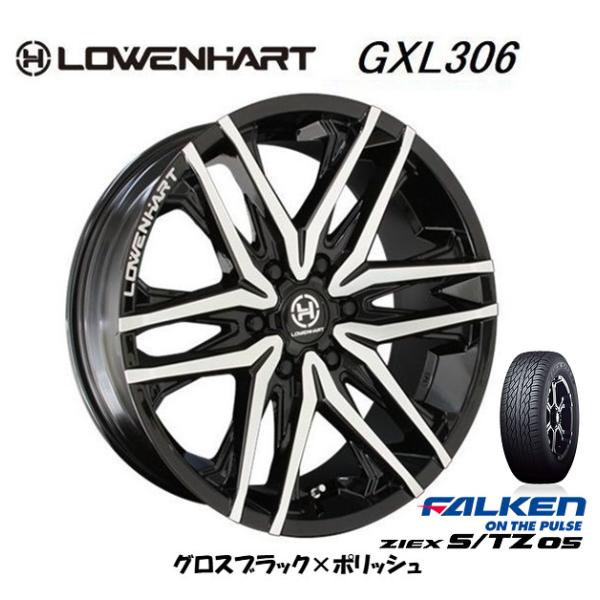 LOWENHART レーベンハート GXL306 8.5J-20 +20/+10 6H139.7 グ...