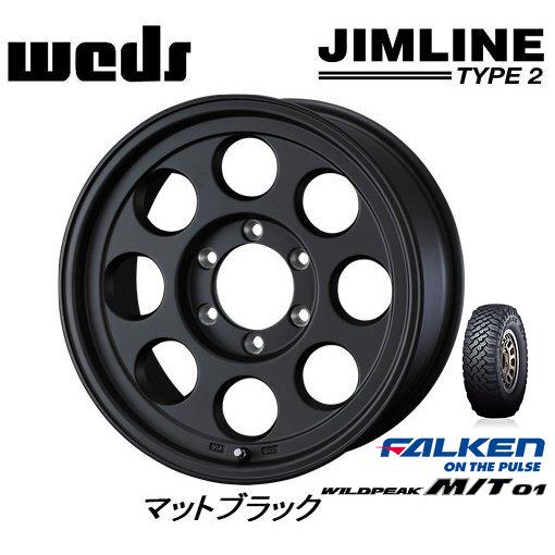 WEDS JIMLINE TYPE2 ウェッズ ジムライン タイプ ツー 8.0J-16 ±0/-2...