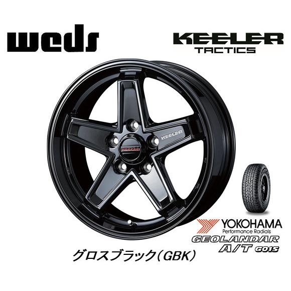 WEDS ウェッズ キーラータクティクス JL/JK ラングラー 7.5J-17 +38 5H127...