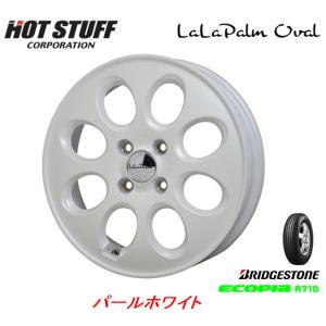 ホットスタッフ LaLa Palm Oval ララパーム オーバル 軽トラック 3.5J-12 +4...