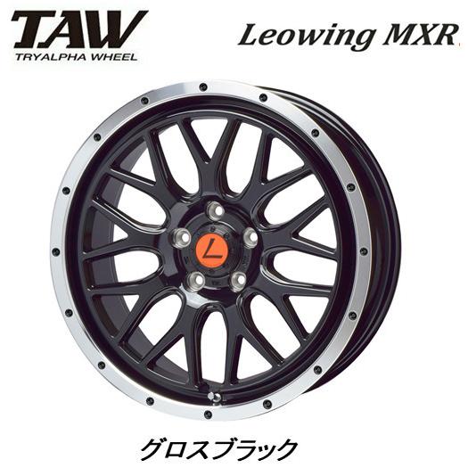 トライアルファ TAW Leowing MXR レオウイング エムクロス デリカD5 6.5J-16...