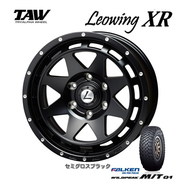 トライアルファ TAW Leowing XR レオウイング クロス FJクルーザー 8.0J-17 ...