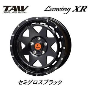 レオウイングクロス16インチ　デリカD5、RAV4に！ 三菱 トライアルファ TAW Leowing XR レオウイング クロス デリカD5