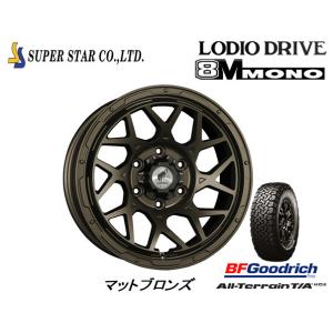 スーパースター ロディオドライブ 8M MONO ハチエムモノ 150系 プラド 8.0J-17 +...