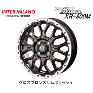 INTER MILANO MUD BAHN マッドバーン XR-800M 軽トラック 4.0J-12...