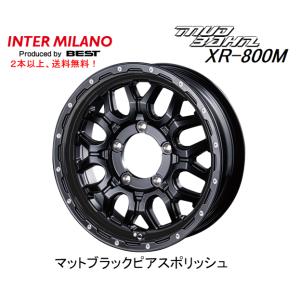 INTER MILANO マッドバーン XR-800M ジムニー シエラ 5.5J-16 ±0 5H...