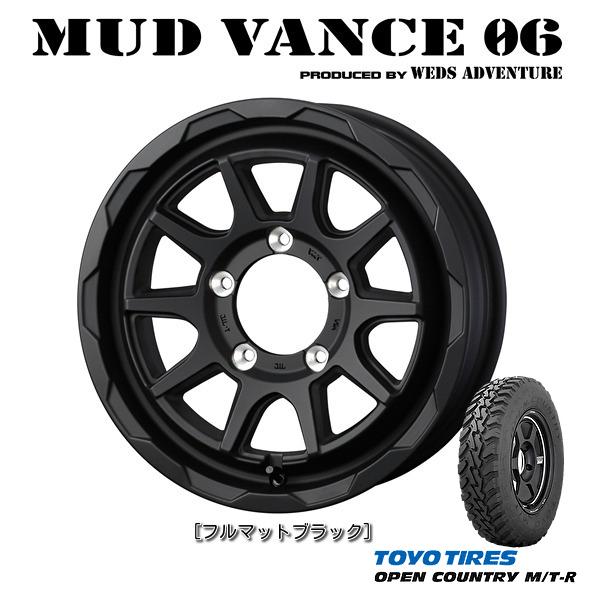 WEDS MUDVANCE 06 マッドヴァンス ゼロシックス ジムニー O/F付 6.0J-16 ...