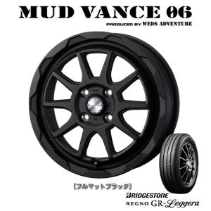 WEDS MUDVANCE 06 ウェッズ マッドヴァンス ゼロシックス 軽自動車 4.5J-15 ...