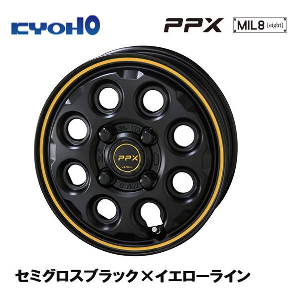 KYOHO PPX MIL:8 ピーピーエックス ミルエイト ライズ ロッキー 6.5J-17 +4...