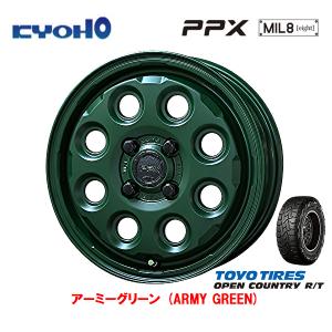 共豊 KYOHO PPX MIL8 Limited Edition 軽トラック 3.5J-12 +45 4H100