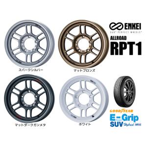 ENKEI ALLROAD エンケイ オールロード RPT1 ジムニー シエラ 6.0J-16 ±0 5H139.7 選べるホイールカラー & グッドイヤー E-Grip SUV HP01 215/70R16｜bigrun-ichige-store