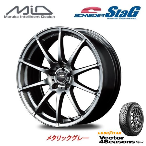 CW系 プレマシー グッドイヤー Vector 4Seasons Hybrid 195/65R15 ...