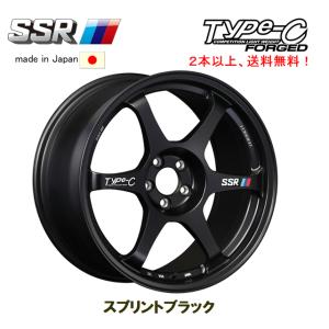 SSR typeC 17-7.5+50 5-100 プリウス 86 BRZ 特価品】SSR タイプC 17in 7.5J +50 PCD100 4本セット 86