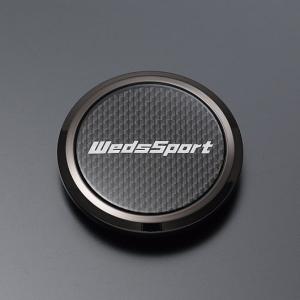 WEDS（ウェッズ） WedsSport フラットセンターキャップ TYPE2 ブラック