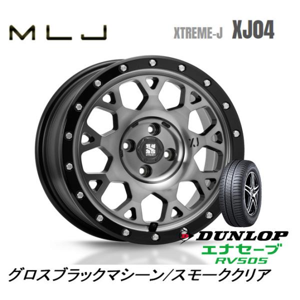 MLJ XTREME-J XJ04 エクストリーム j xj04 軽自動車 4.5J-14 +43 ...