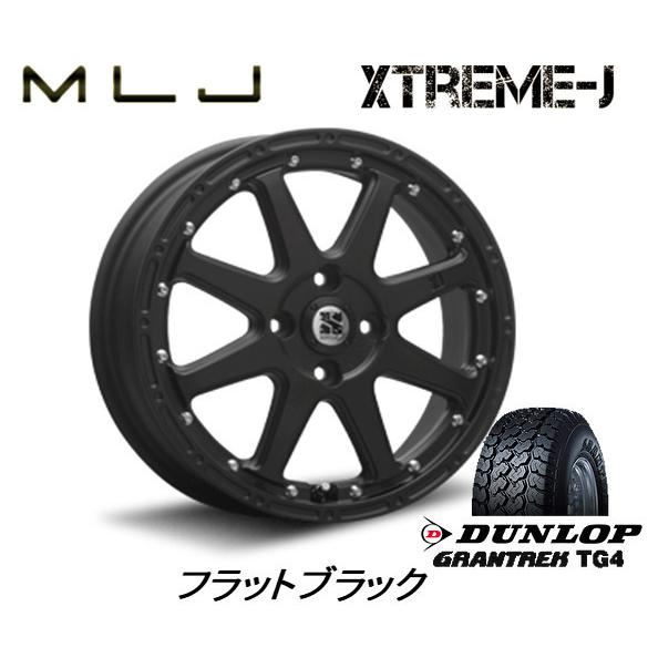 MLJ XTREME-J mlj エクストリーム j 軽トラック 軽バン 4.0J-12 +42 4...