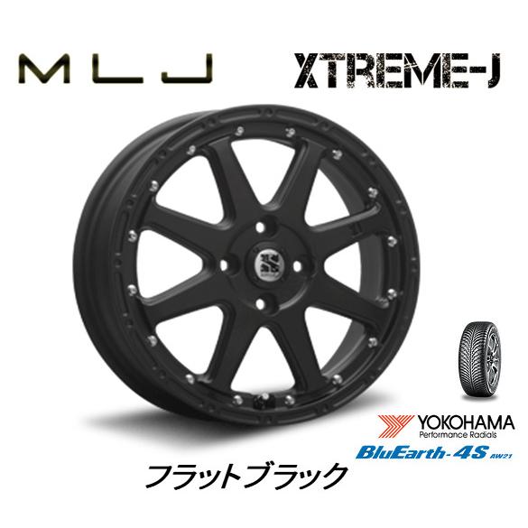 ヨコハマ ブルーアース 4S AW21 165/65R14 79H オールシーズンタイヤ &amp; MLJ...