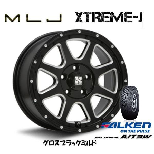 MLJ XTREME-J mlj エクストリーム j JL/JK ラングラー 7.5J-17 +40...