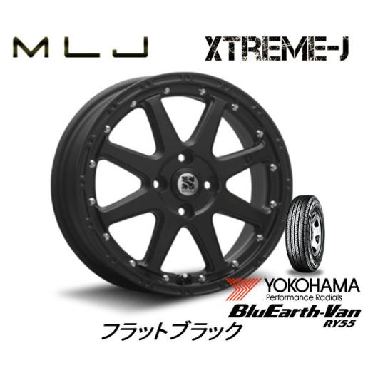 MLJ XTREME-J mlj エクストリーム j 軽トラック 軽バン 4.0J-12 +42 4...