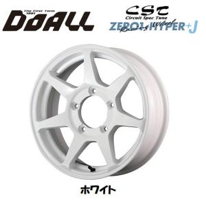 DOALL CST ZERO 1 HYPER +J ゼロワン ハイパー プラス ジェイ ジムニー 5.5J-16 +22/-20 5H139.7 ホワイト お得な４本SET 送料無料｜bigrun-ichige-store