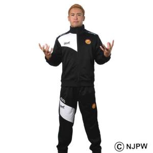 大きいサイズ メンズ SOUL SPORTS×新日本プロレス 長袖ジャージ上下セット 3L 4L 5L 6L