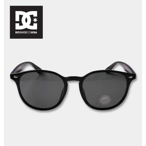 26ROUNDサングラス 大きいサイズ メンズ DCSHOES  ブラック×ブラック