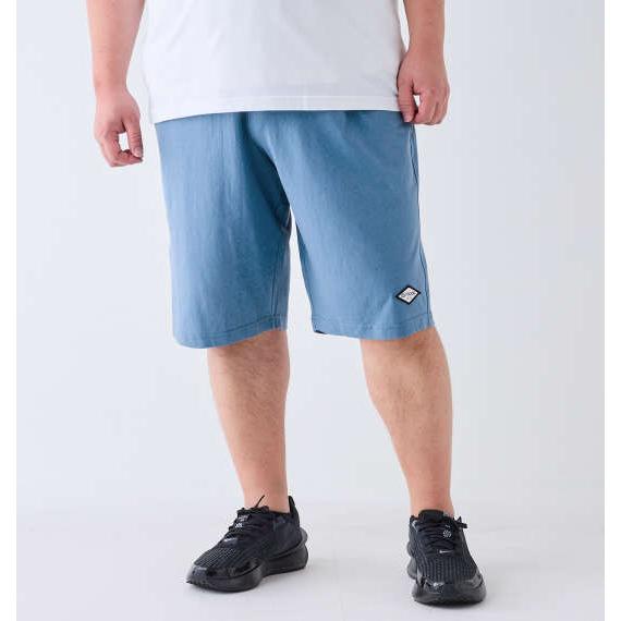天竺ハーフパンツ 大きいサイズ メンズ OUTDOOR PRODUCTS  ブルーグレー