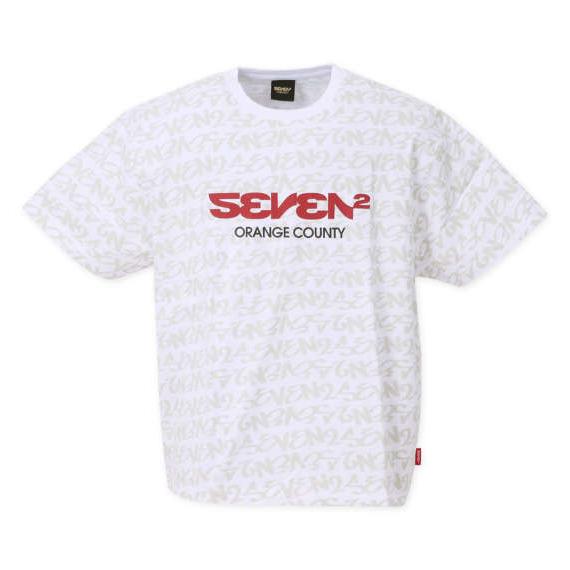 半袖Tシャツ 大きいサイズ メンズ SEVEN2  ホワイト