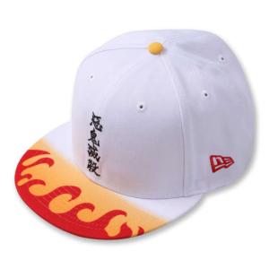 59FIFTY〓鬼滅の刃キャップ 大きいサイズ メンズ NEW ERA  ホワイト｜bigsize