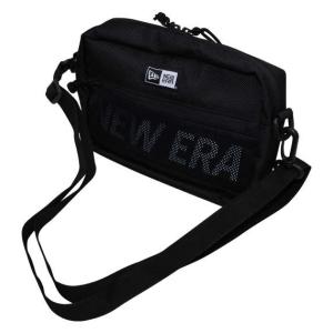 【新作・新着商品！】ショルダーポーチ 大きいサイズ メンズ NEW ERA  ブラック｜bigsize