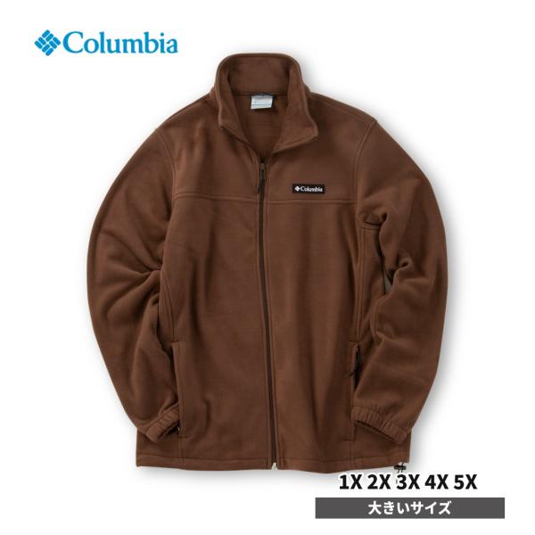 大きいサイズ メンズ Columbia コロンビア スティーンズマウンテンフリースジップ2.0ジャケ...