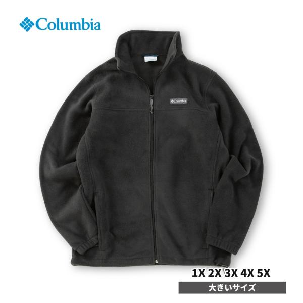 大きいサイズ メンズ Columbia コロンビア スティーンズマウンテンフリースジップ2.0ジャケ...